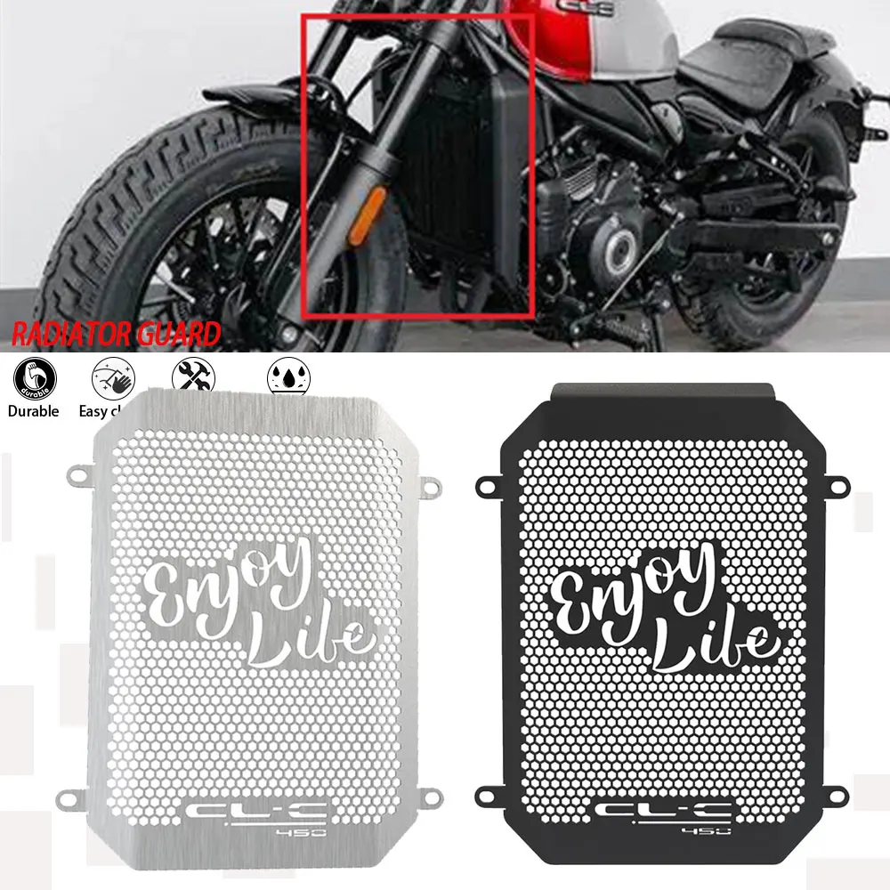 

FOR CFMOTO CF MOTO 450 CLC 450 Bobber CLC450 450CLC 2023 2024 2025 Motorcycle Accessories Radiator Grille Guard Cover Protector