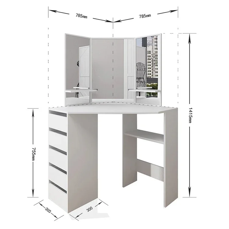 blue dress for baby girl Corner Computer Desk Triangle Writing Workstation with Storage Shelf-B   Level Up Desks