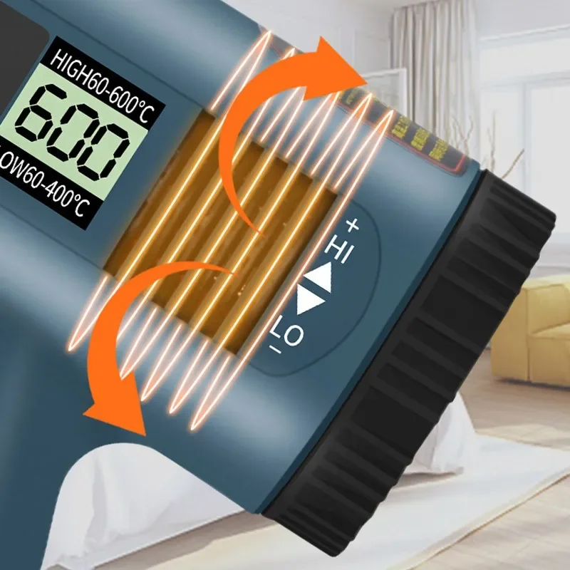 220V 2000W Variable Electric Heat Gun Advanced Hot Air Temperatures Adjustable hot air gun heat gun