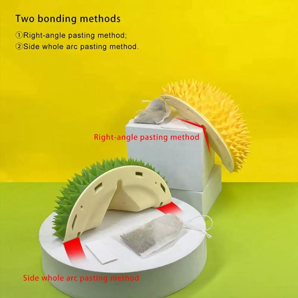 1pcs Cat Creative Durian Tickling Comb Remove Floating Hair Corner Massage Brush Cat Rubs Pet Grooming Tools