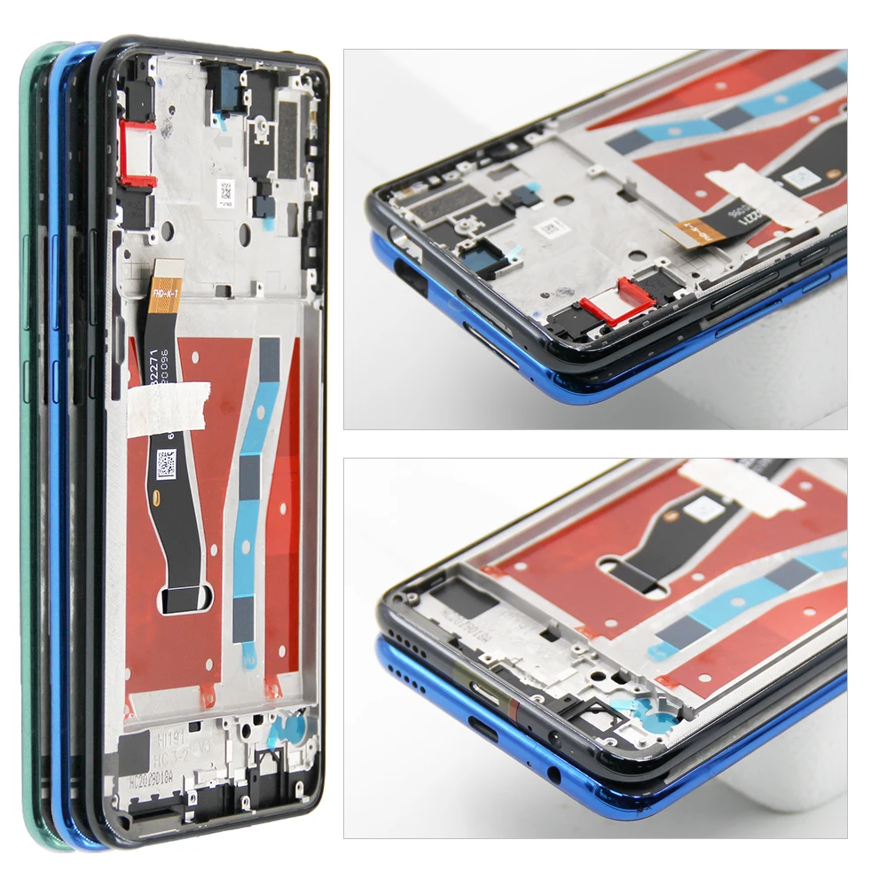 6.59'' AMOLED Display For Huawei Y9 Prime 2019 Lcd Touch Screen Digitizer Assembly For huawei P Smart Z STK-LX1 LCD Replacement