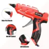 EZARC Hot Melt Glue Gun 100W Heavy Duty Full Size Glue Gun Kit with 20pcs Glue Sticks, for DIY, Arts & Crafts Projects, Sealing 2