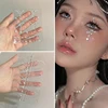 Diy Eyes Face Self Adhesive Makeup Temporary Tattoo Beauty Diamonds Jewels Stickers Festival Body Art Decor Nail Diamond 1