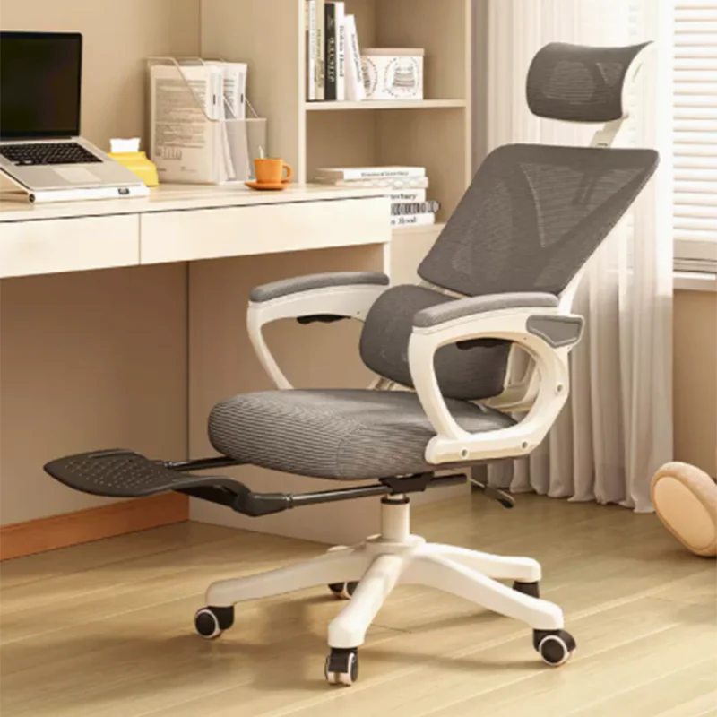 

Elastic Lumbar Design Wheels Office Chair Back Support Handle Free Shipping Swivel Chair Lounge Comfortable Sillas Furniture