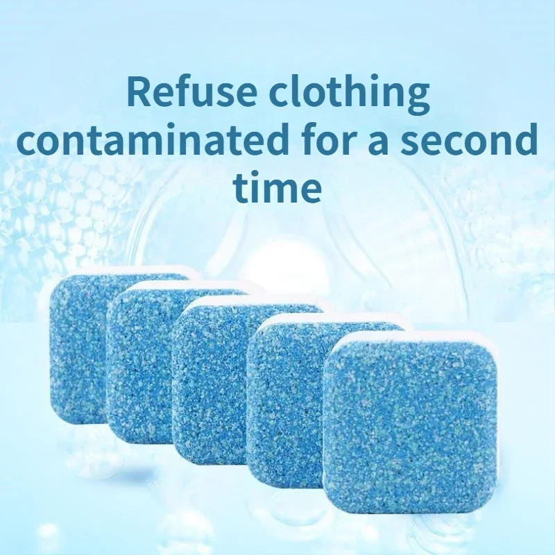 Washing Machine Cleaner Effervescent Tablets Deep Cleaning Washer Stains Detergent Laundry Tub Safe Deodorizer Household Tools washing machine tablets washing machine cleaner tablets detergent tablets