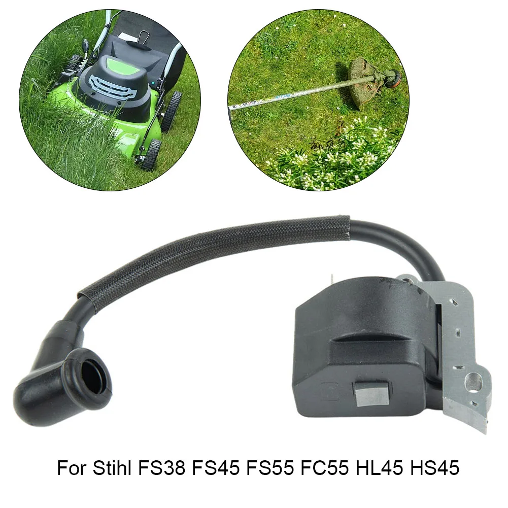 

1pcs Ignition Coil Module Trimmer Spare Parts For STIHL FS38 FS55 FC55 FS45 HL45 HS45 KM55 Mod Strimmer Brush Cutter Supplies