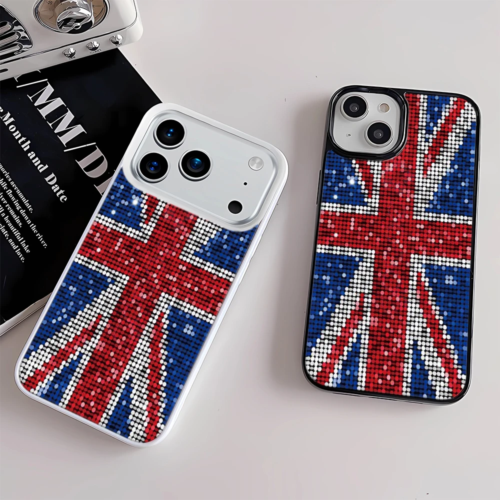 National Flag Series Silicone Shockproof Phone Case Cover