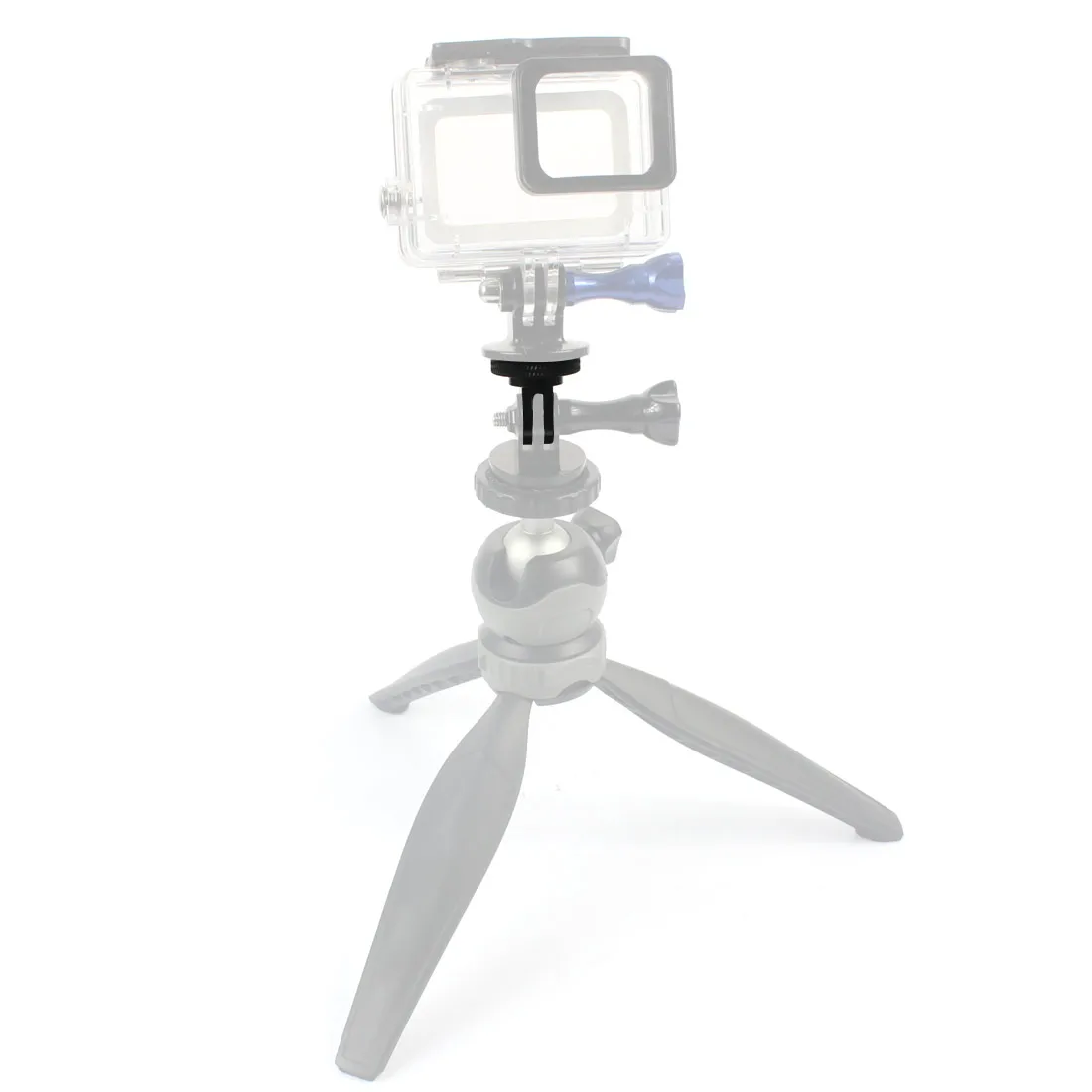 New Stainless Steel 1/4 Screw Mini Tripod Mount Adapter for GoPro Hero 13 insta3