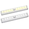 LED Light 9cm/19cm PIR Motion Sensor Closet Cabinet Corridor NIGHT Lights Wireless Night Lamp Kitchen Stair Lighting Luminaria 1