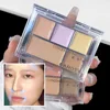 Five-color Concealer Palette Lasting Moisturizing Natural Full Coverage Dark Circles Acne Makeup Even Skin Tone Foundation Cream 4