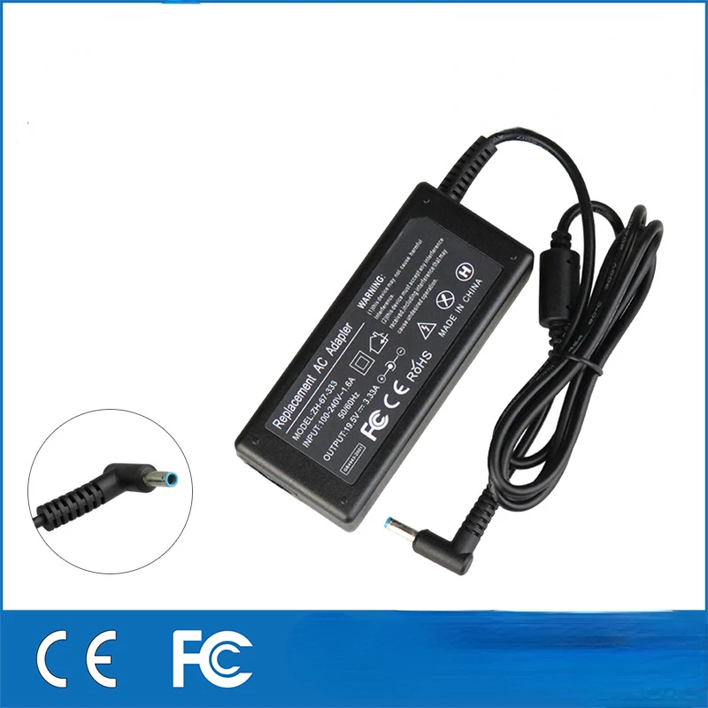 19.5V 3.33A 65W 4.5*3.0mm Laptop Charger Adapter for HP