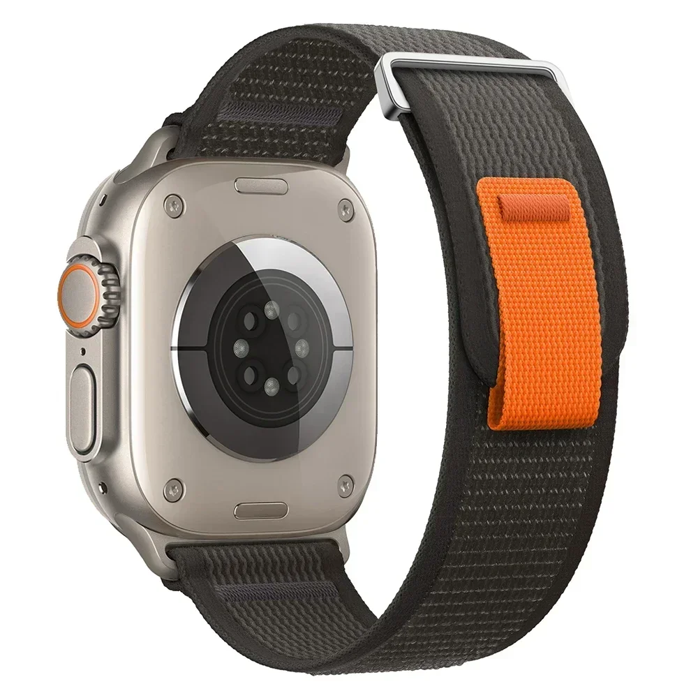 Sports Nylon Trail Loop Strap for Apple Watch - Durable and Comfortable Wristband