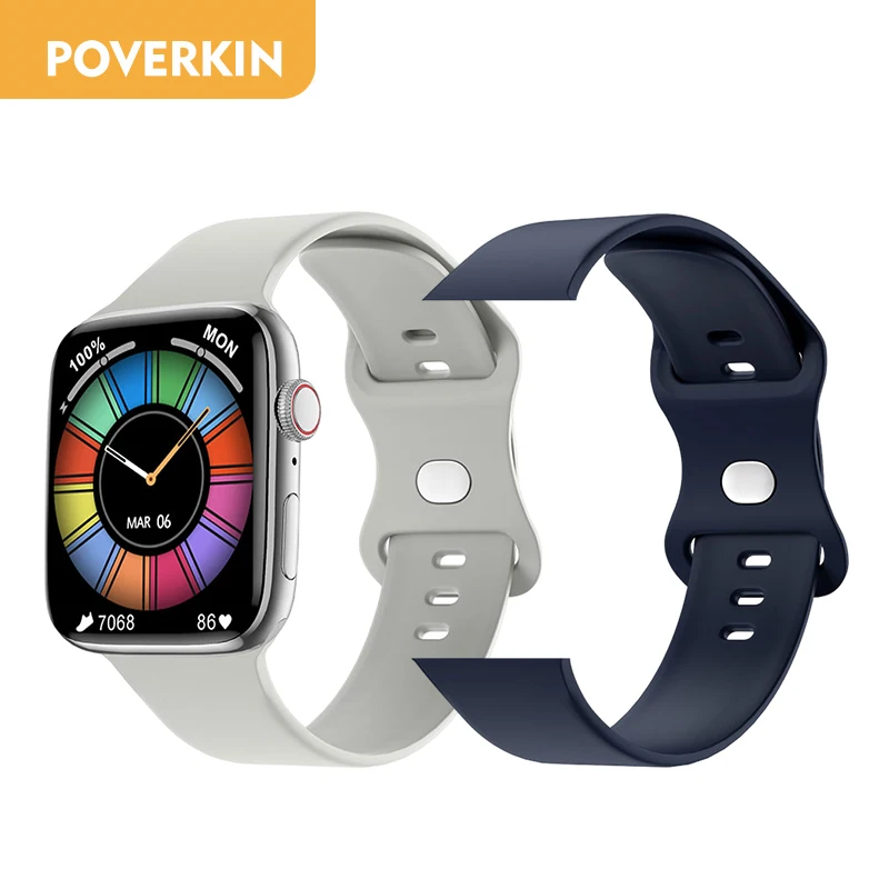 2022 NEW Smart Watch Men Women Smartwatch DIY Watch Face Bluetooth Calls Wireless Charging Heart Rate Monitor Fitness Bracelet 