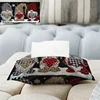 Household Christmas peripheral fabric tissues box car tissue holder tissue cover box textile storage tissue bag  dispenser 3
