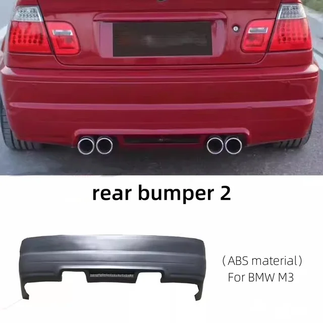 BMW Mmt M3 e46のボディキット,フロントバンパー,リアバンパー,サイド 
