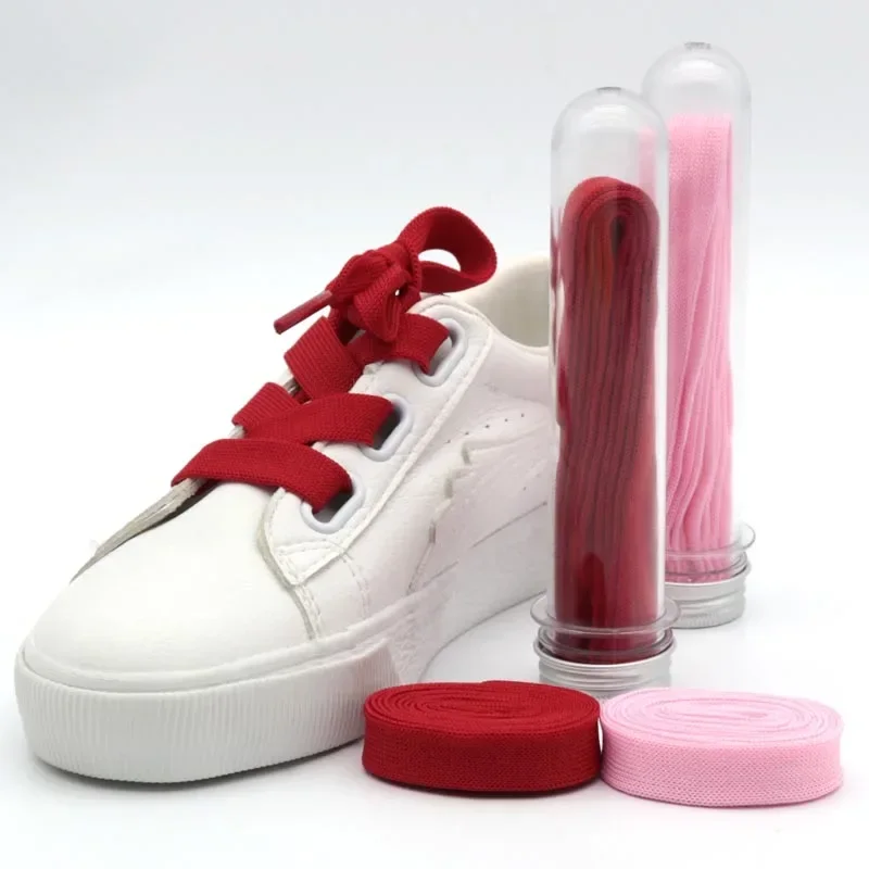 Shoe Laces 15mm Extra Wide Flat Fly Knitted Unisex for Kids Adults