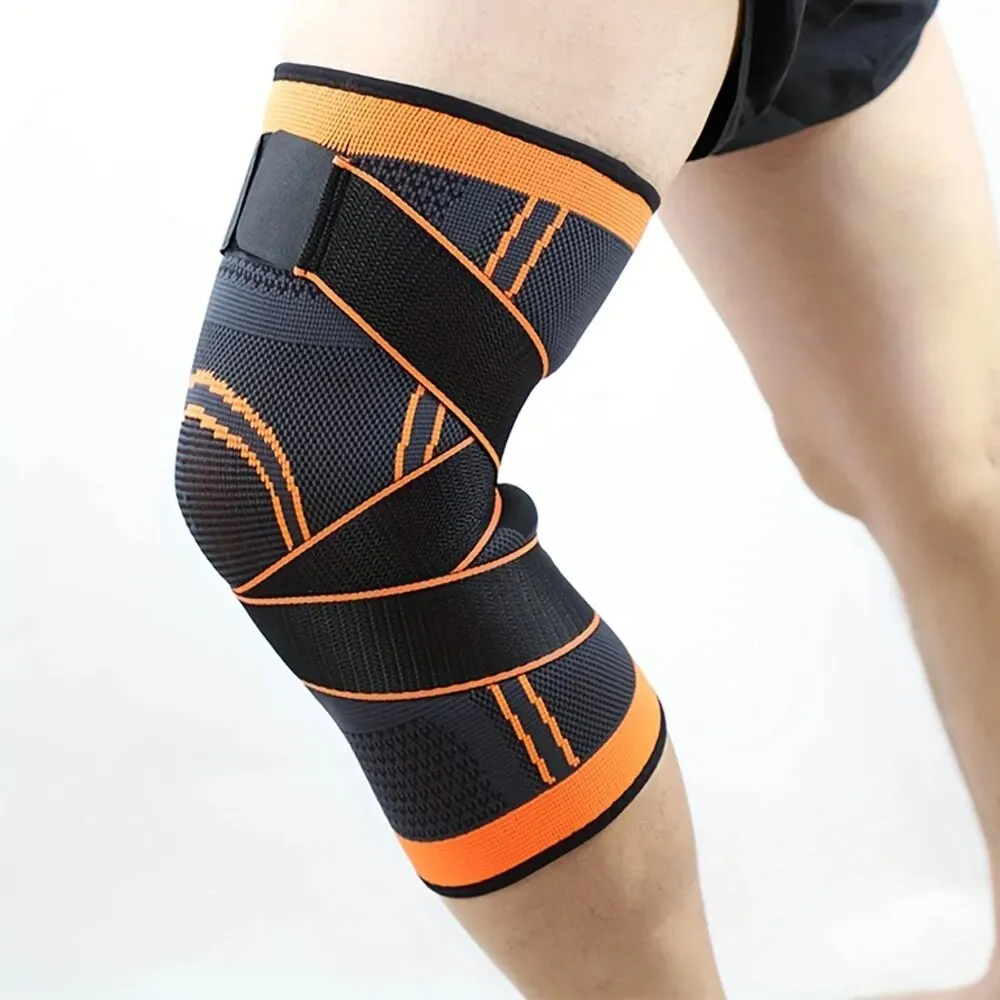 Knee Pad Knee Support Knee Brace 1PC Sports Knee Pad Men Pressurized Elastic Knee Pad Support Fitness Gear Basketball Volleyball Brace Tennis Cycling Protector