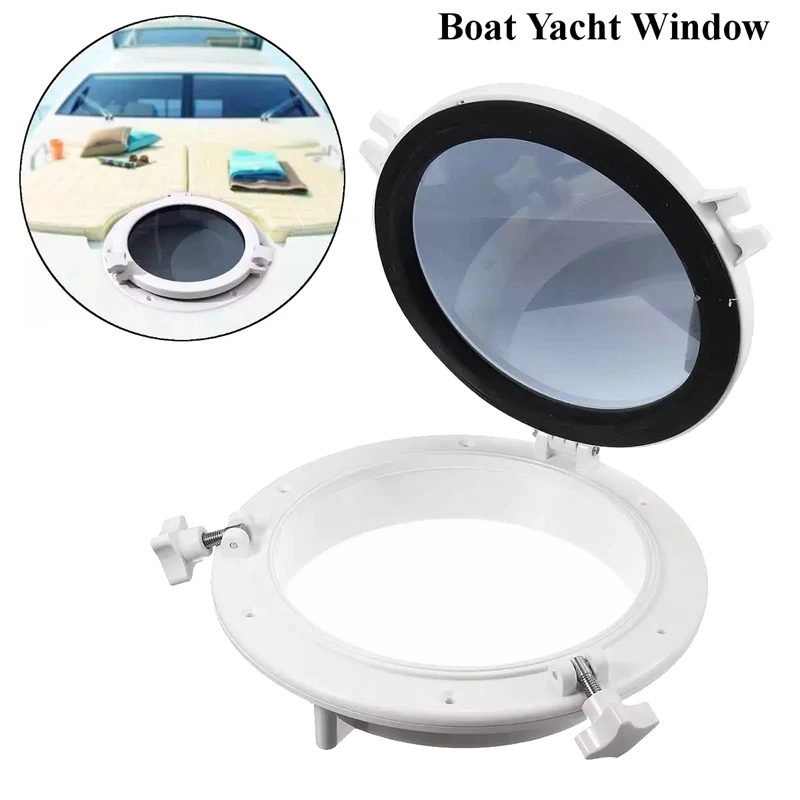 

10 Inch RV Boat Yacht Round Portlight Window Replacement Porthole Accessories