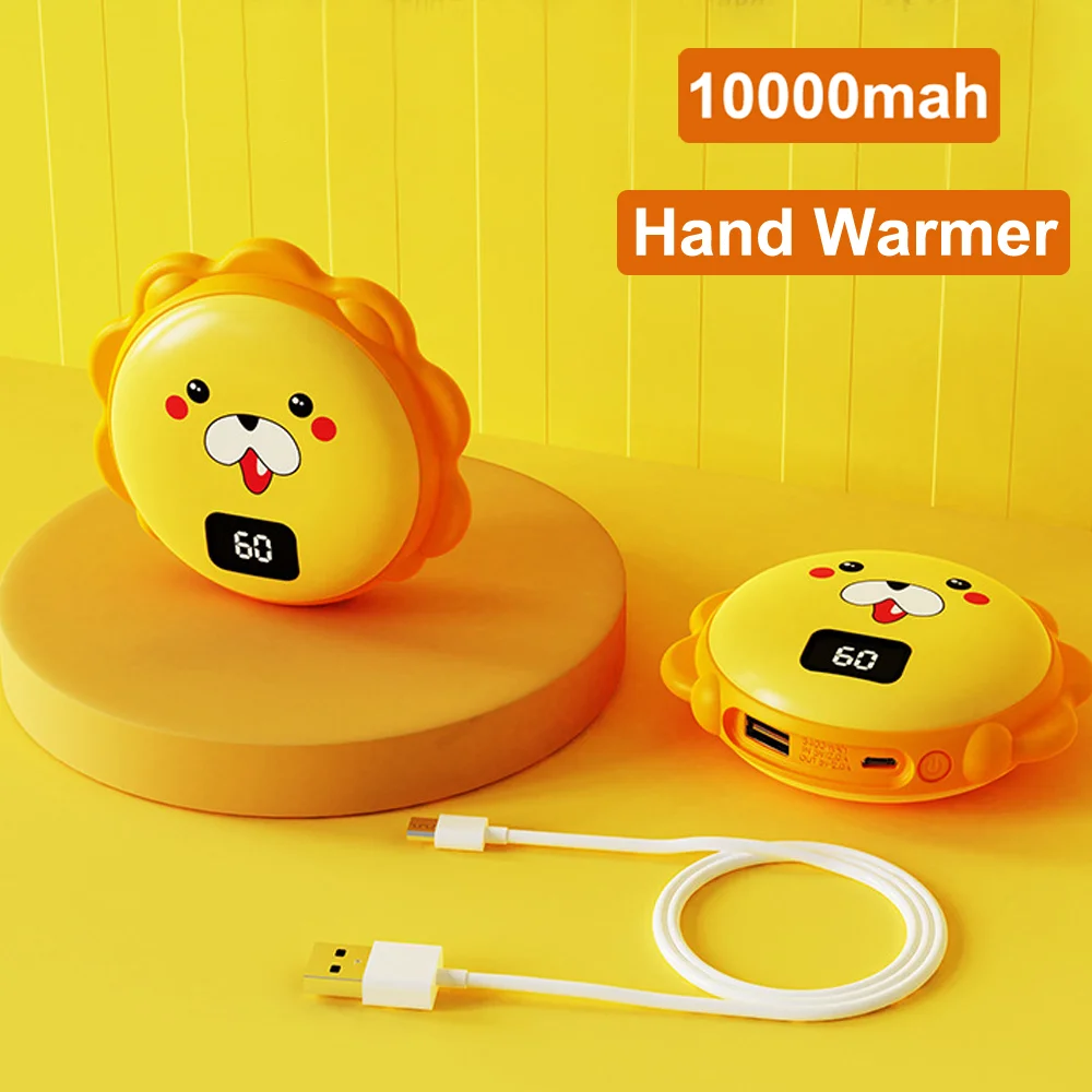 HandWarmer10000mahUSBRechargeableElectricHandWarmerHeaterMini