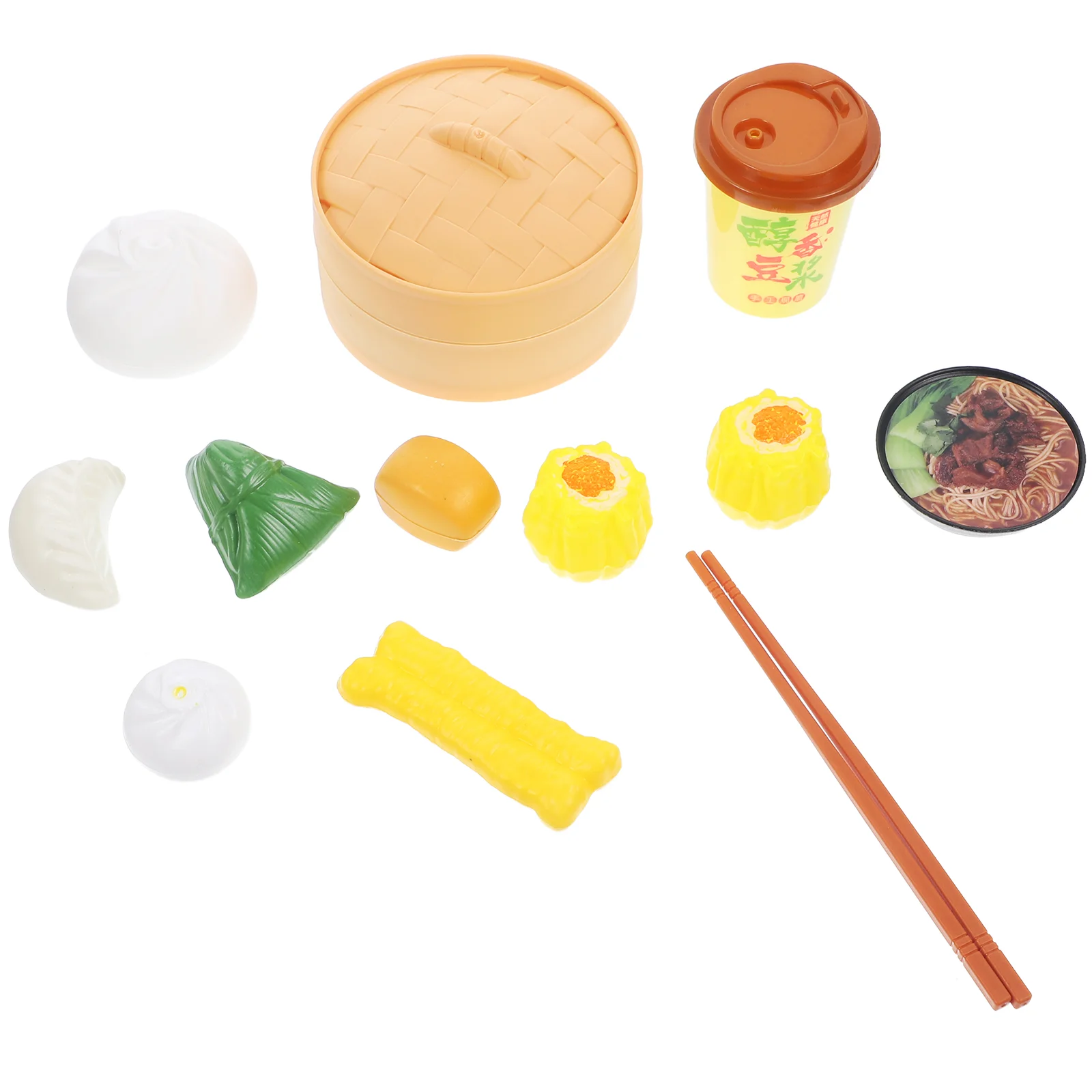 【High-quality】 2 Set Steamer Toy Cooking Toys for Toddlers Food Steamed Buns Plastic Child Kitchen Mini.