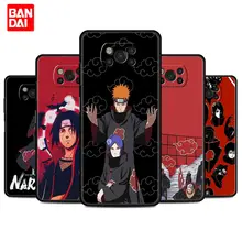 

Naruto Akatsuki Anime Case for Xiaomi Mi Poco X3 NFC F3 Redmi Note 9s 9 9A 9C 8 10 11 9T 8T 10T K40 Pro Plus Luxury Cover Funda