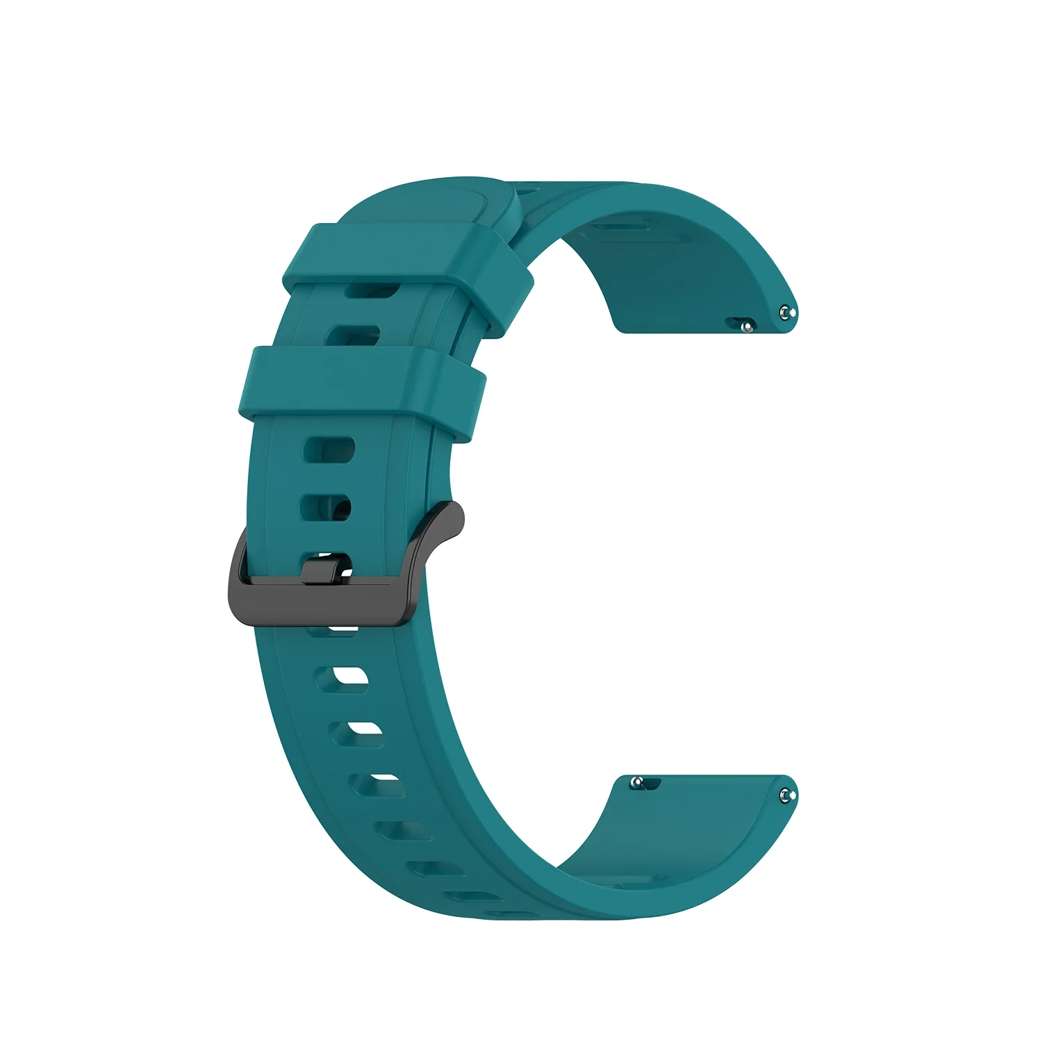 Premium Silicone Smartwatch Strap, 20-22mm - Vibrant Color Options