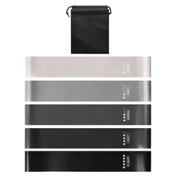 Enhanced Fitness Training Elastic Resistance Bands for Home and Gym Workouts (6pcs bag)