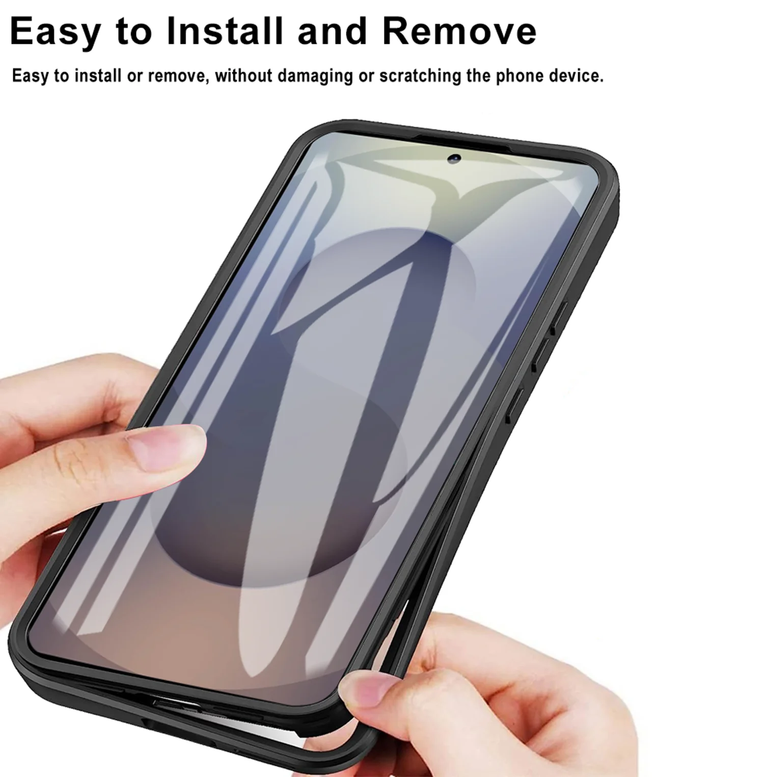 Ultimate Double Layer 360 Protection Case with Clear TPU Soft Film Screen Cover