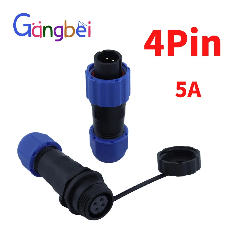 Waterproof Aviation Plug Connector Coupler - IP68 Rated