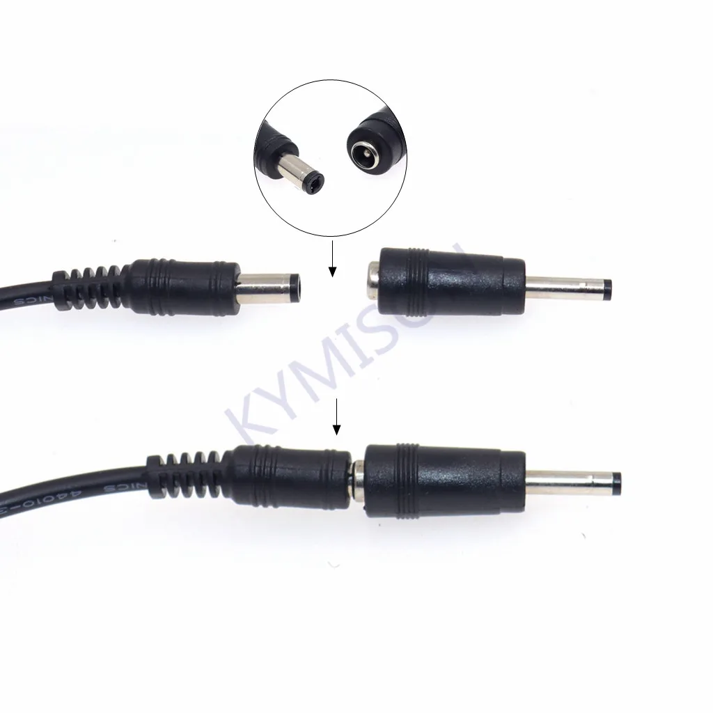 Versatile Power Adapter Tips Kit for Laptops - 5.5mmx2.5mm Plug Set