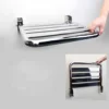 High-quality 304 Stainless Steel Shower Folding Seat Bath Shower Wall Chair Bathroom Stool Household Wall Mounted Bath Chair 2