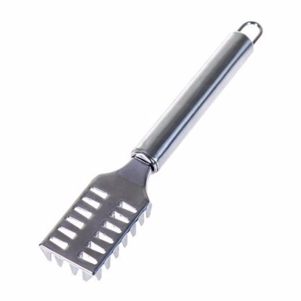 Stainless Steel Fast Cleaning Fish Peeler Scale Remover Seafood Crackers Fish Scaler Cleaner Planet Skin Brush Scraper Tool