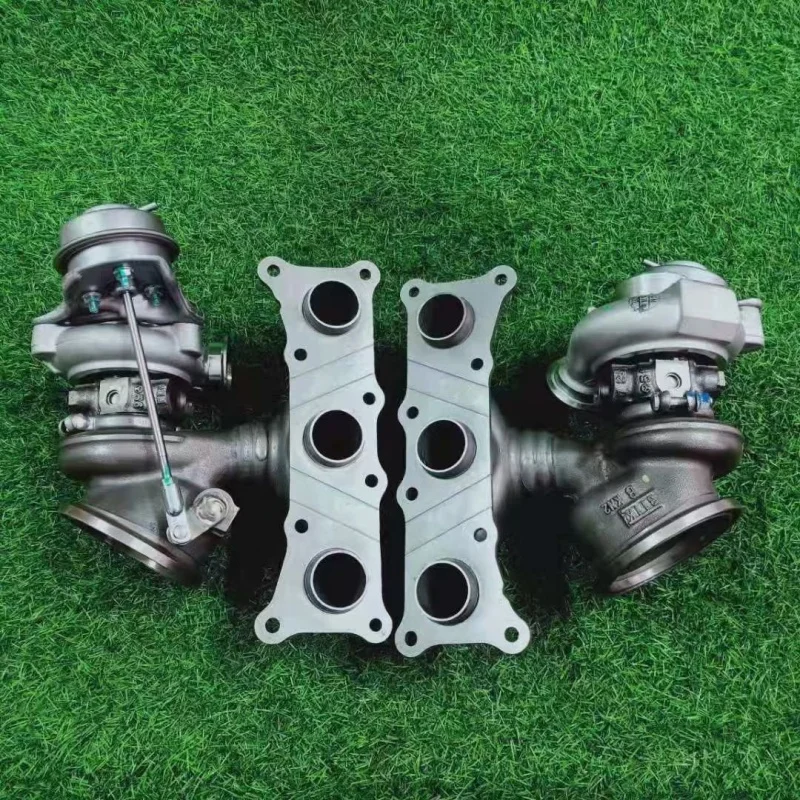 

Billet 6+6 Twin Turbochargers TD03L TD04L 07031+07258 For E90 E92 E93 135i 335i N54 700HP Turbo