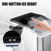Machine à glaçons électrique portable 220V, haute capacité, glaçons cylindriques, automatique, mini, pour la maison, la cuisine, le bar, les fêtes, usage commercial 6