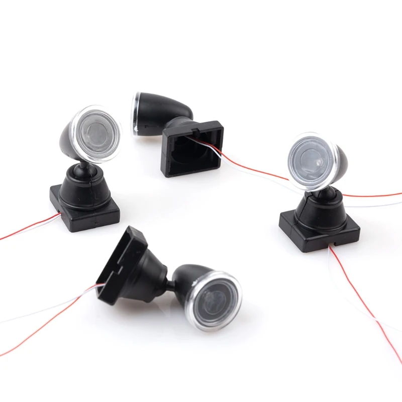127D 1/87 인형의 집 미니 철도 신호등 역할극 모델 샌드박스용 LED 램프