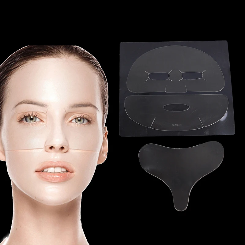 

Silicone Anti Wrinkle Eye Face Pad Skin Care Tools Reusable Medical Pad Anti-aging Prevent Face Wrinkle Face Lift Beauty Tools