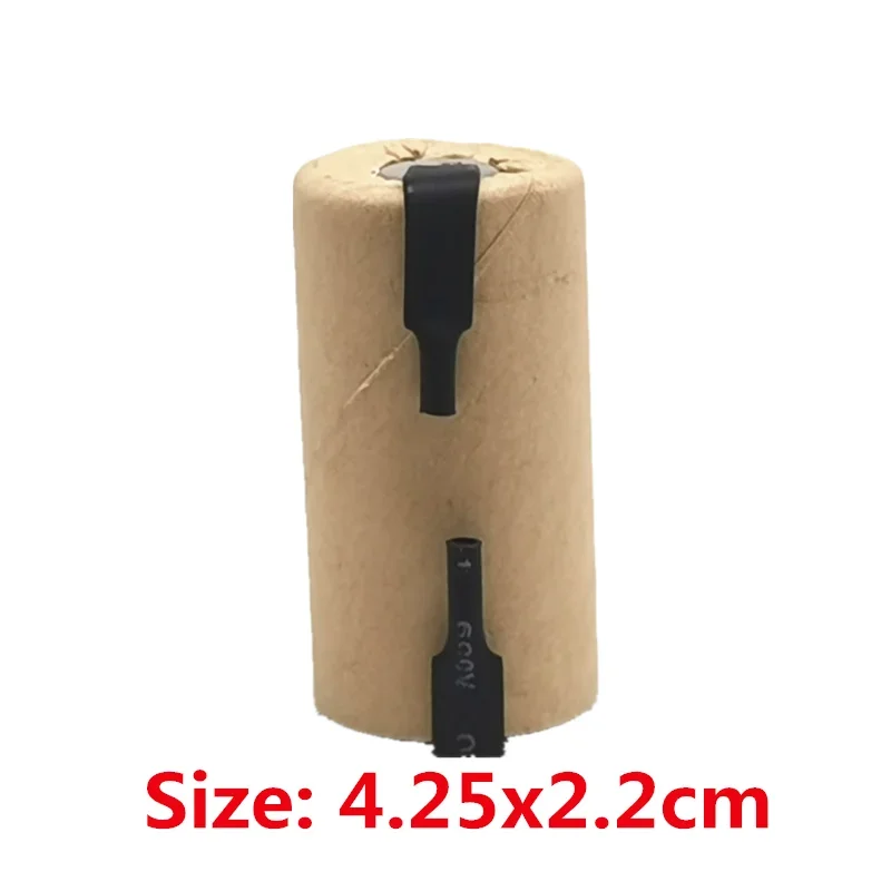 New SC1.2v 2200mah Nicd Batteries Sub C Ni-Cd Rechargeable Battery SC Batteria for Electric Screwdrivers Drills Power tools