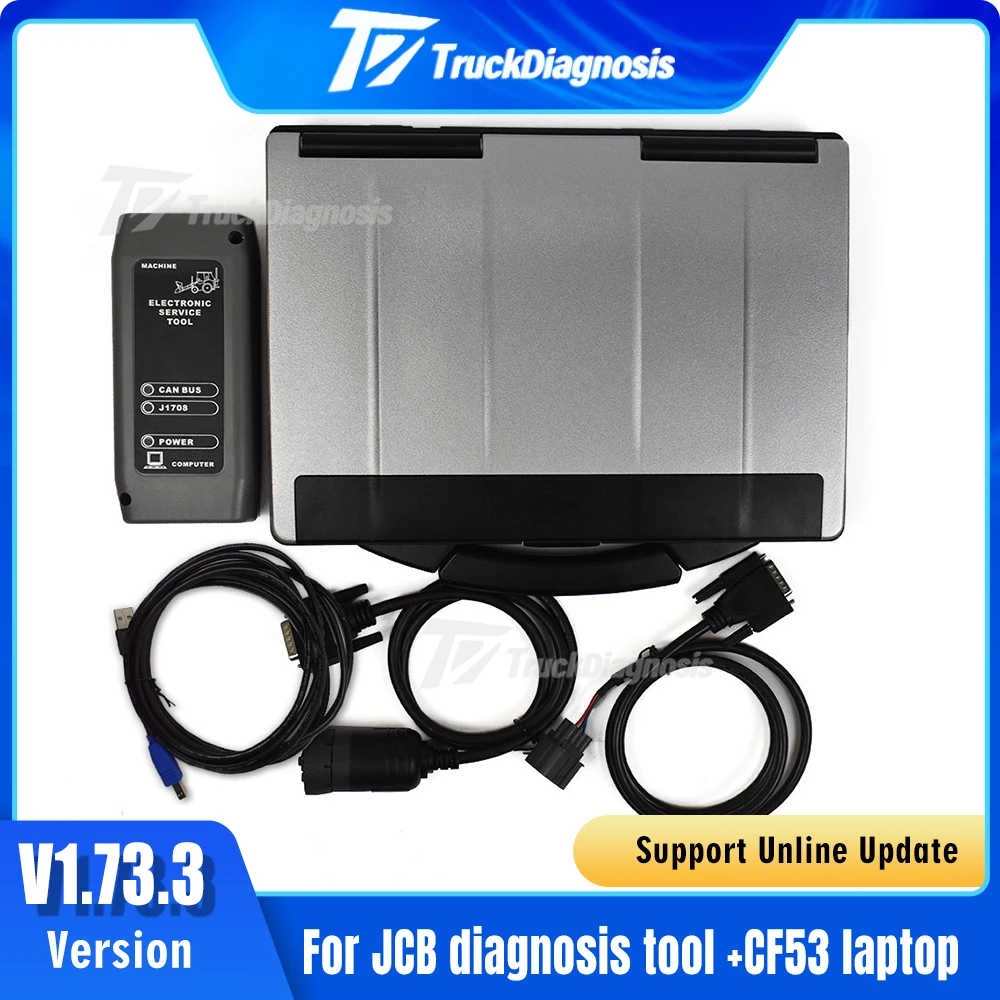 

Excavator Construction diagnostic tool for JCB Electronic Service Tool JCB ServiceMaster Spare parts diagnostic kit and CF52