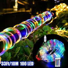 1pc 100LED String Lights 10m Tube String Lamps USB Powered Starry Light Decoration 16 Colors String Lights With Remote Control
1pc 100LED String Lights 10m Tube String Lamps USB Powered Starry Light Decoration 16 Colors String Lights With Remote Control