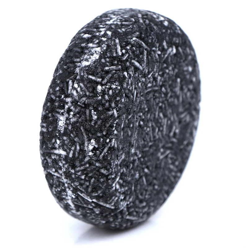 Description Picture 2 of item55g Soap Hair Darkening Shampoo Bar Repair Gray White Hair Color Dye Face Hair Body Shampoo Natural Organic Hair Conditioner