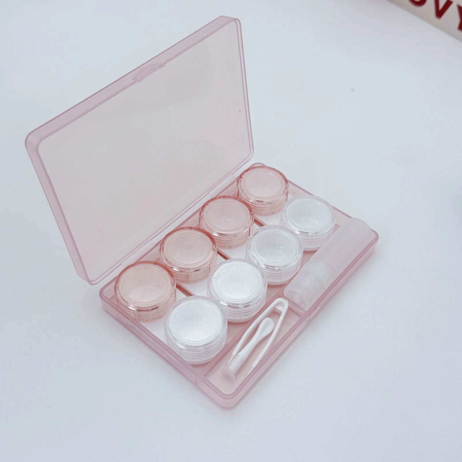 Contact Lens Case Portable Multi Pair Set Contact Lens Storage And Care ...