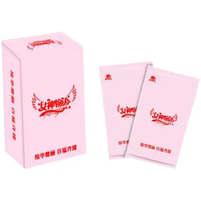 Wholesale Goddess Story Cards Paper Games Children Anime Peripheral Character Collection Kid's Gift Playing Card Toy 5