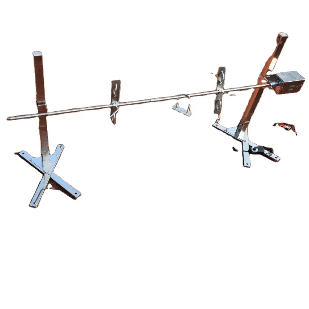 Outdoor Barbecue Charcoal Rotisserie Camping Fire Pit Rotisserie Kit Outdoor Charcoal Bbq Grill