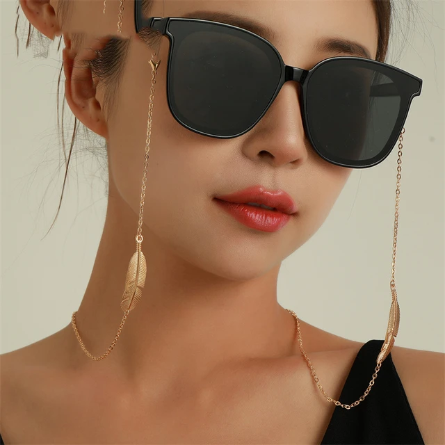 2021 Fashion Metal Glasses Chains Sunglasses Lanyards Anti-lost Reading  Glasses Cords Eyeglasses Strap Eyewear Accessories