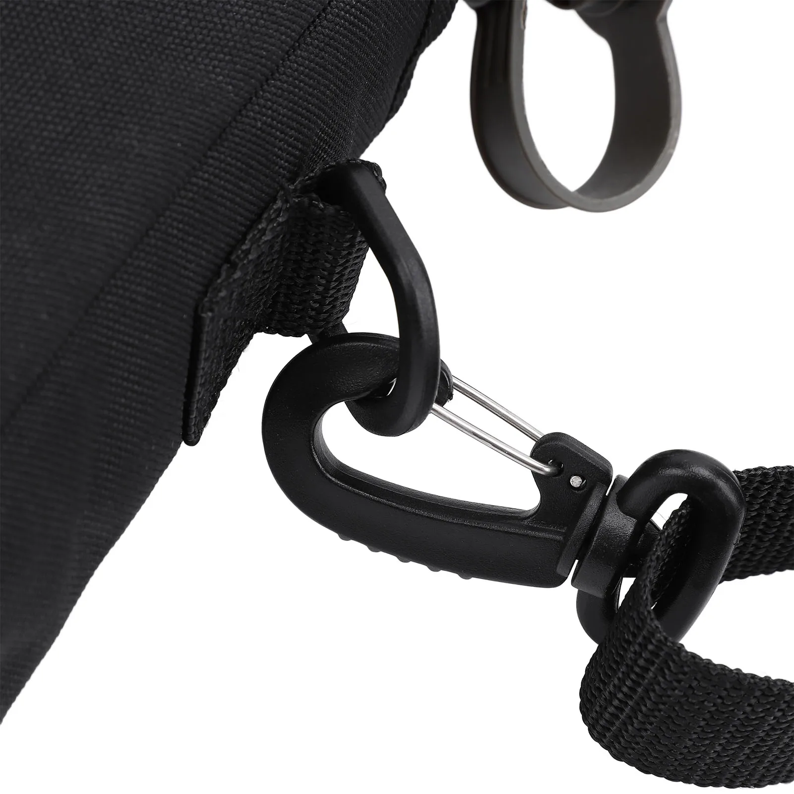 Flat Camping Water Bottle Portable Wearable PVC Hiking Water Bottle Leakage Proof 1.5L Large Capacity with Waist Bag for Travel