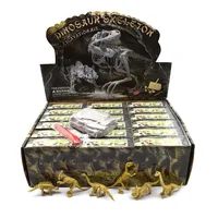 1PCS Dinosaur Fossils Simulation Tyrannosaurus Science Jurassic World Park DIY Archaeological Excavation Game Toys For Children 1