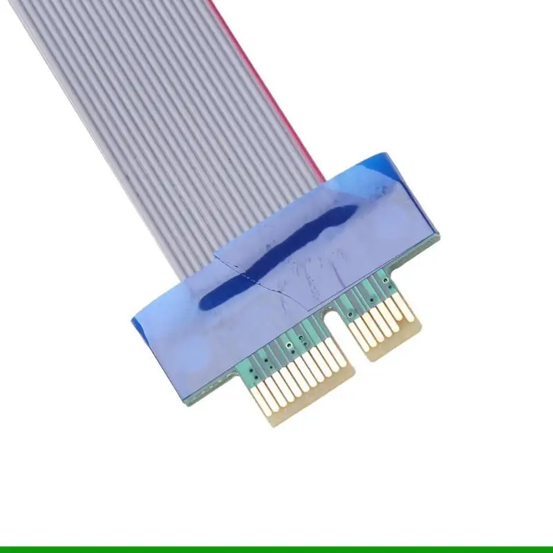 Express 1x  16x 확장 라이저 PCI-E 1x-1용 U55C 유연한 플랫 케이블 PCIe PCI