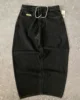 Jeans Y2k Pants Black Jeans Wide Leg Men Retro Loose Fashion Trendy Pants Hip-Hop Streetwear Y2k American Street Casual Jeans 4