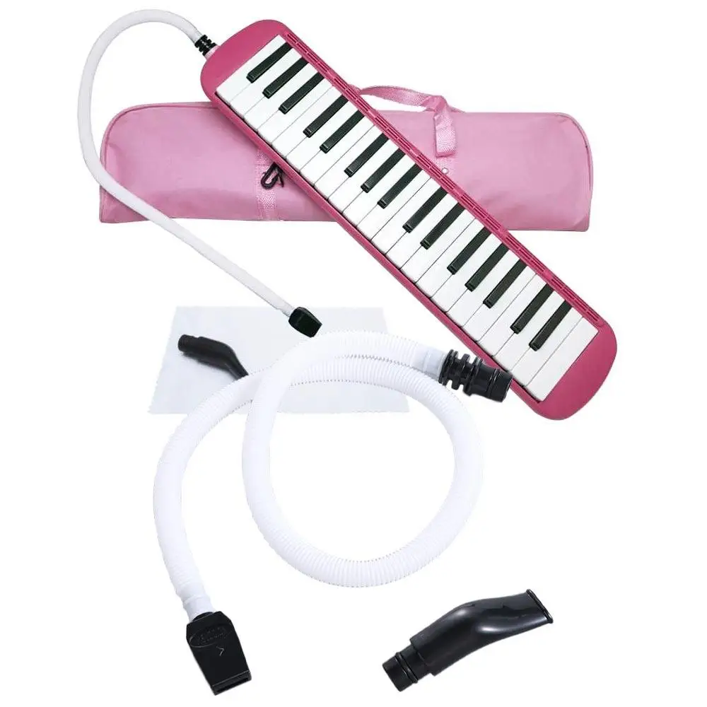 ABS Melodica Flexible Tube Currency Stretchable Melodica Tube Mouth Replaceable Resin Pianica Mouthpiece 32 / 37 Key melodica replacement tube