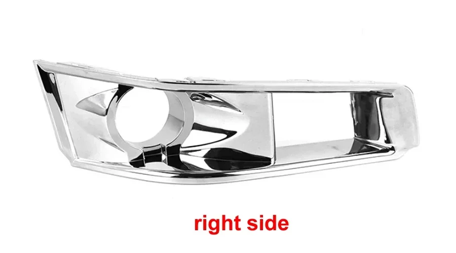 2009- 09-ボルボXC60クロームメッキ鏡面フロントバンパー 開口部カバー トリム ガーニッシュ アクセント ディフューザー エアロ スポイラー TMSXSXRK 用 ボルボ XC60 2009-2016 フォグランプ トリム キャップ 1